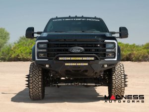 Ford Super Duty Front Bumper - Honeybadger w/ Top Hoop by ADD